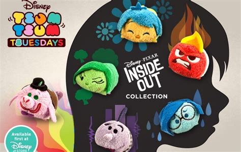 Tsum Tsum Tuesday! New Inside Out collection - Inside the Magic