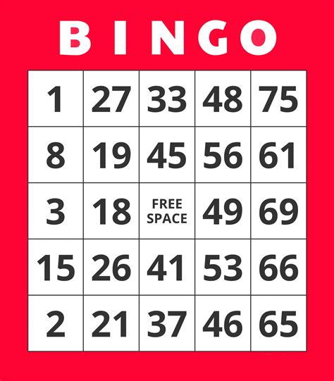 One Bingo Card Free Stock Photo - Public Domain Pictures
