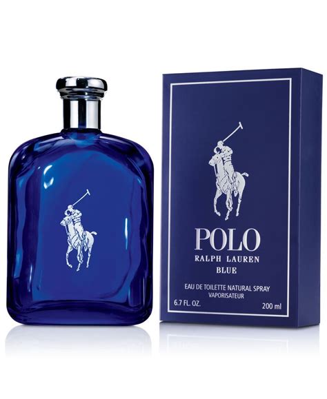 Ralph Lauren Polo Blue Eau de Toilette Spray, 6.7 oz. - Macy's | Perfume, Ralph lauren perfume ...