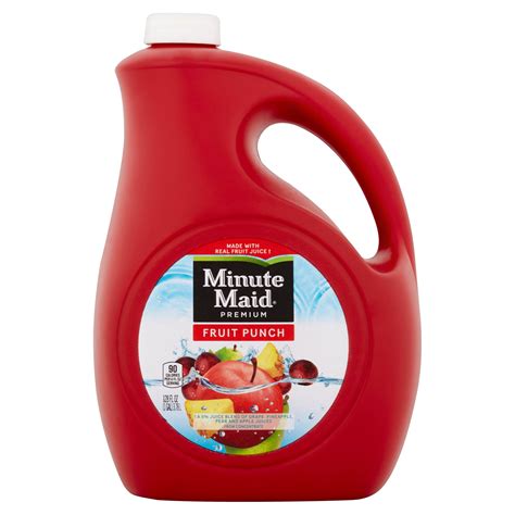 Minute Maid, Premium Fruit Punch, 128 Fl. Oz. - Walmart.com