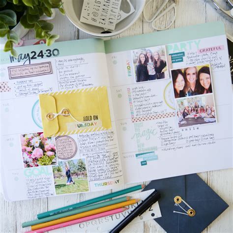 jamie pate: 10 Things Found On a Memory Planner Page