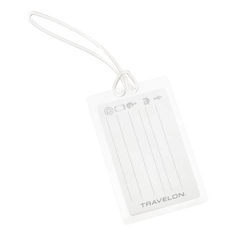 Travelon Self-Laminating Luggage Tags | The Container Store