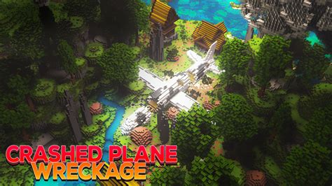 Crashed Plane Wreckage by Eco Studios (Minecraft Marketplace Map ...