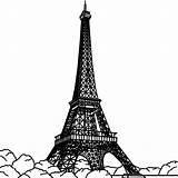 Eiffel Tower Paris Printable Coloring Pages  sketch template