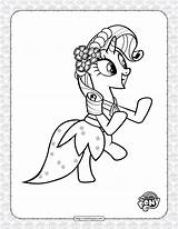 My Little Pony Rarity 01 Coloring Page Central Images sketch template