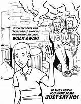 41  Say No To Drugs Coloring Pages sketch template