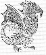 Wyvern Dragon Coloring Pages sketch template