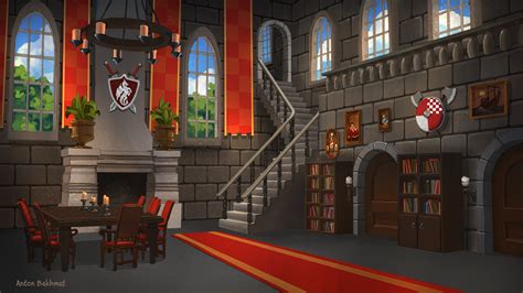 Castle interior by FryBrix on Newgrounds