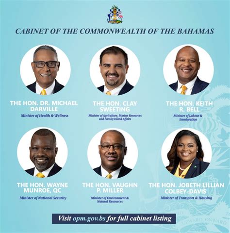 Cabinet Members of the Commonwealth of The Bahamas - Embassy of the ...