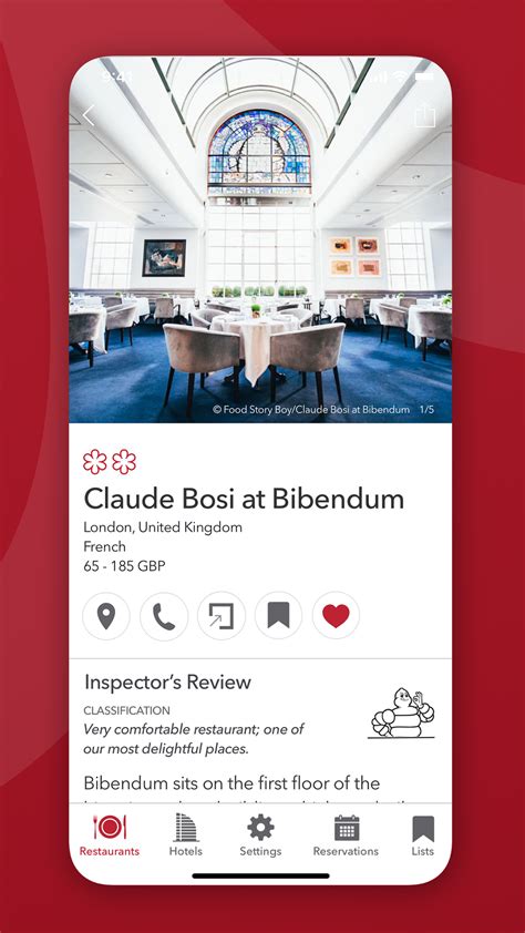 The MICHELIN Guide for iPhone - Download