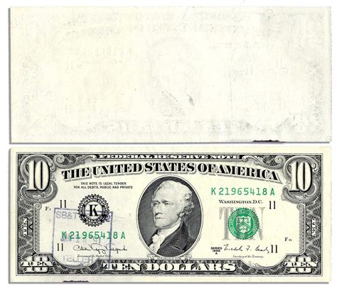 Blank Dollar Bill - A Versatile Canvas for Creativity and Education