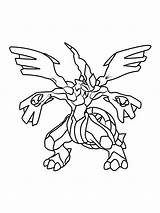 Pokemon Zekrom coloring Pages  Free Printable sketch template