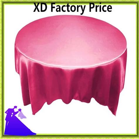 140*140cm round table overlay satin table overlay for wedding cheap ...