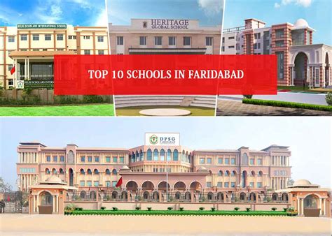 Top 10 Schools in Faridabad District with Reviews, Location {Must Read}