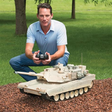 The Remote Controlled Abrams Tank - Hammacher Schlemmer