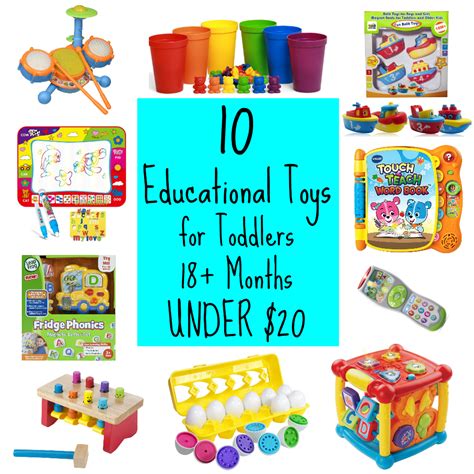 10 Educational Toys for Toddlers Under $20- STEM gifts