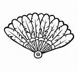 Accessories Coloring Fan Stock Illustrations – 21  sketch template