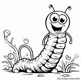 Inchworm Coloring Pages Sketch Coloring Page sketch template