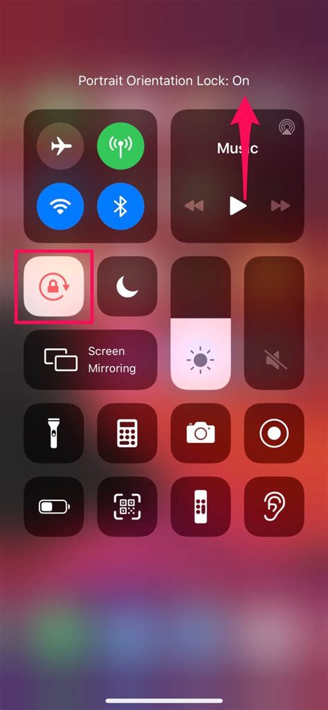 How to Lock Screen Orientation on iPhone & iPad with iOS 17 / iPadOS 17