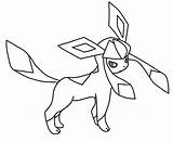 Printable glaceon coloring Pages  free Pokemon Images To Print sketch template