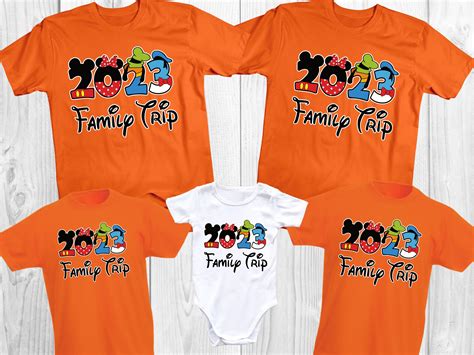 Disney Family Trip 2023, Family Disney Shirts, Disneyworld Shirts, Disney Trip 2023, Family ...