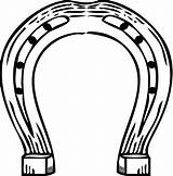 Horseshoes Drawing At GetDrawings  Free Download sketch template