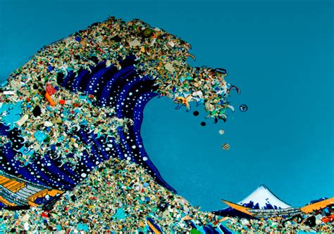 How ocean plastic pollution is finding ... | Ocean art projects, Trash art, Ocean art