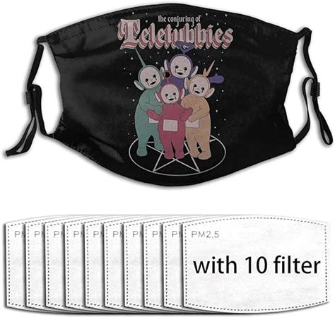 Teletubbies Mask Adult Wind and Dust-Proof with Filter One Size with 10 ...