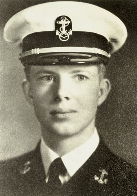 Jimmy Carter in his Annapolis Naval Academy uniform. Ca. 1943. | American presidents, U.s ...