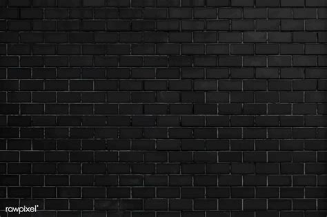 Black brick wall textured background | free image by rawpixel.com ...