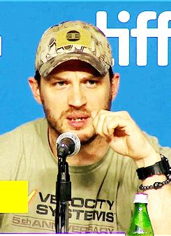 Tom Hardy Press Conference For The Drop In Toront GIF - Find & Share on ...
