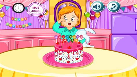 Jogando Birthday Cake - Jogos de Fazer Bolos de Aniversário| Cake ...