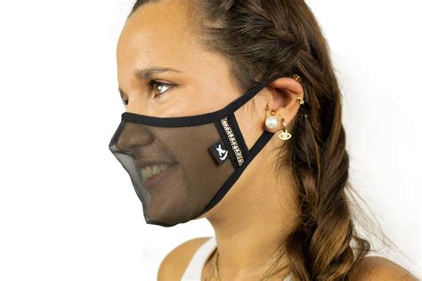 Transparent SuperXula Mask in Black Colour With Glossy Black Trim – Xula UK