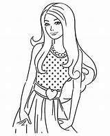 Free Printable Barbie Coloring Pages Unleash Your Creativity And Bring  sketch template