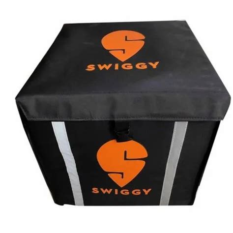 Black Polyester Swiggy Food Delivery Bag at Rs 600/piece in Hyderabad | ID: 24575889830