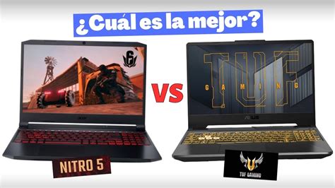 Asus TUF F15 vs Acer Nitro 5: Descifrando el Duelo 🎮🔍 RTX 3060 & Intel i7-12700H Edition