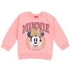 Disney Minnie Mouse Little Girls Fleece Sweatshirt And Skirt Plaid Pink ...
