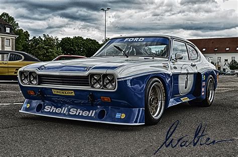Ford Capri RS Racing - HDR Picture of an Ford Capri RS taken at the European Capri Post Meeting ...