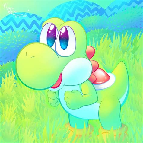 Yoshi! by NakuNekoMeow on DeviantArt | Videojuegos de mario, Arte super ...