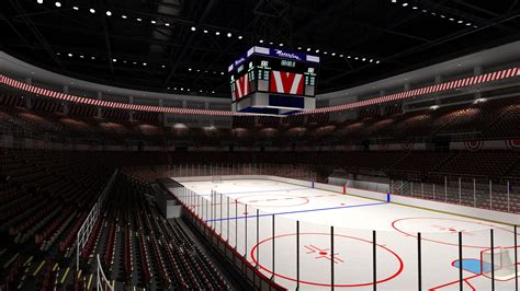 Joe Louis Arena Ice Hockey 3D Model $249 - .max - Free3D