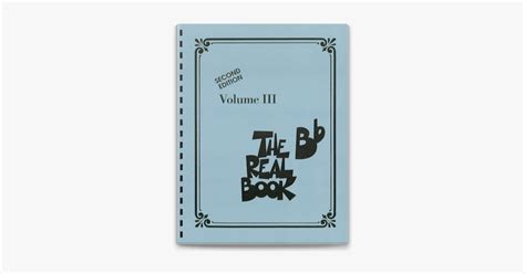 ‎The Real Book - Volume III (Songbook) on Apple Books