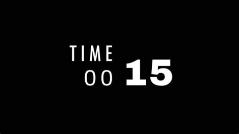 15 Seconds Stylish Countdown Timer Milliseconds Stock Footage Video ...