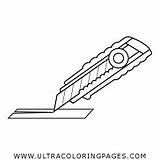 Exacto Knife Coloring Page  Ultra Pages sketch template