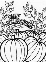Happy Thanksgiving Coloring Pages sketch template