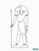 Egyptian Gods And Goddesses Coloring Pages  divyajananiorg sketch template