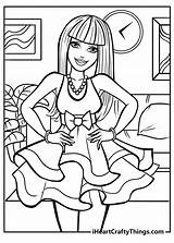Barbie Coloring Pages Coloring Pages For Girls Disney Coloring  sketch template
