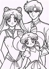Sailor Moon Coloring Pages For Young Girls  sketch template