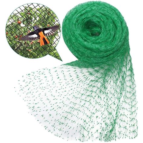 NOGIS Green Anti Bird Protection Net Mesh Garden Plant Netting Protect Seedlings Plants Flowers ...