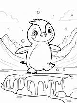 Penguin coloring Pages free That Kids Love  Coloringpagesforkidsnet sketch template