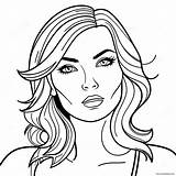 Top Model Fashionista Coloring Page 56393 44610 sketch template